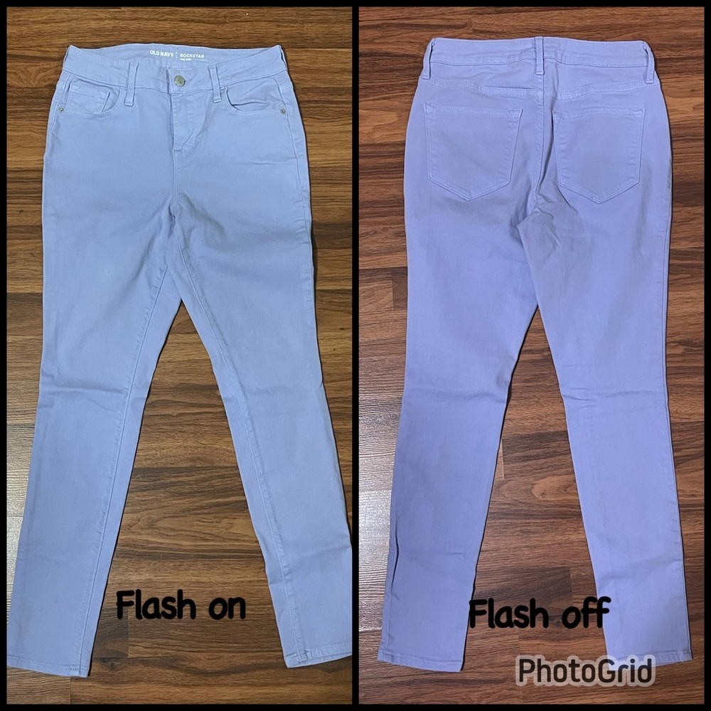 Old Navy Pastel Lavender Stretch Skinny Jeans
